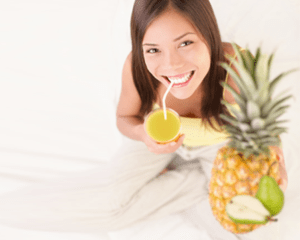 Combinar las frutas