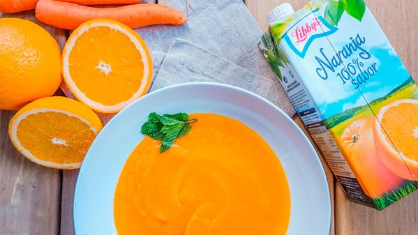 thum-sopa-fria-de-zanahorias Sopa fría de zanahoria y zumo Libbys de naranja 100% sabor