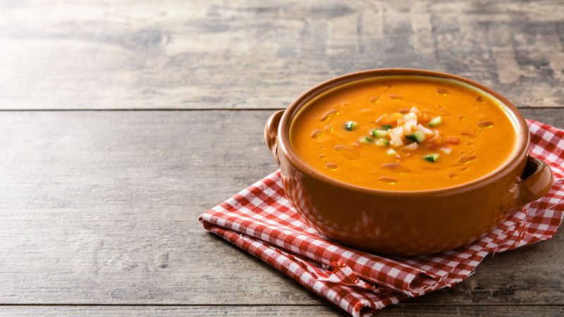 gazpacho de mango