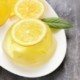 gelatina de limon
