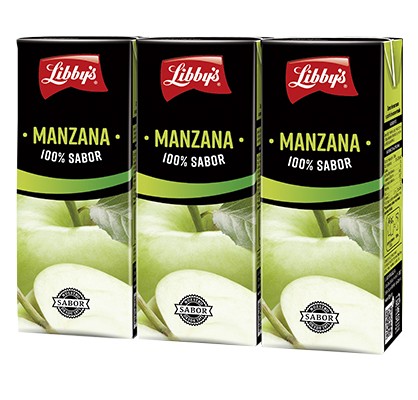 100% sabor Manzana