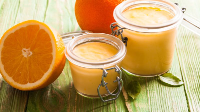 mousse de naranja con leche condensada fácil