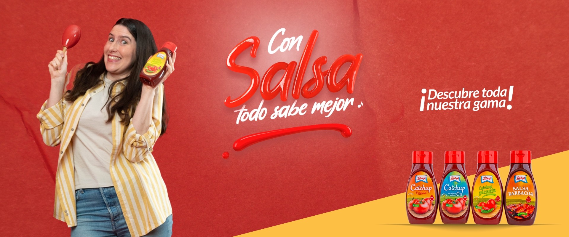 Con salsa, todo sabe mejor